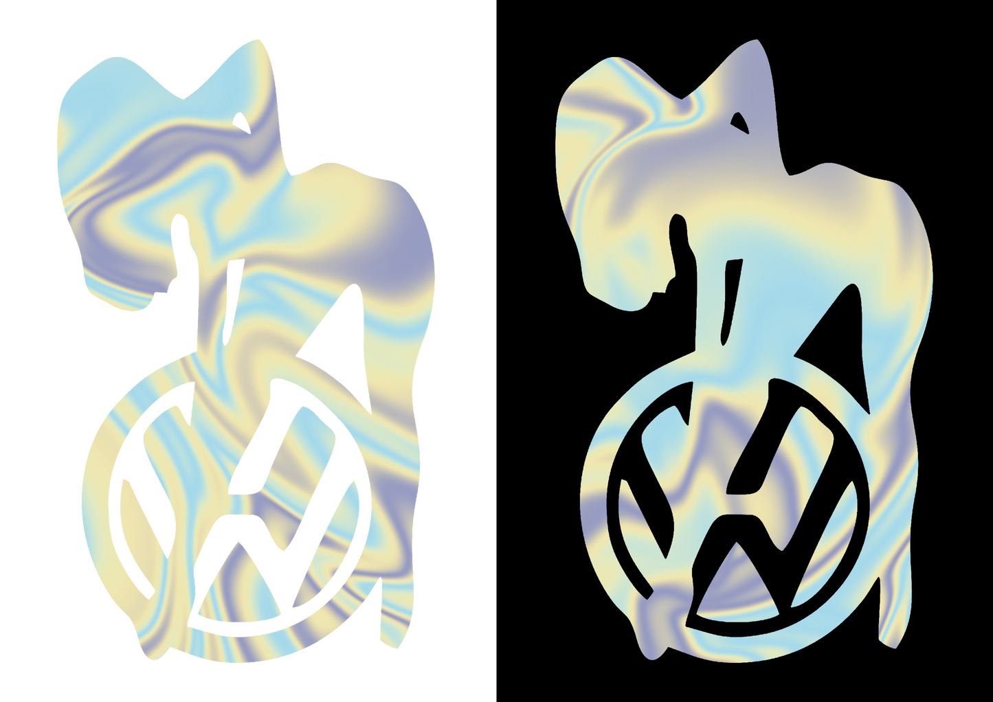 Sticker - VOLKSWAGEN GIRL 9