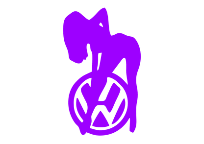 Sticker - VOLKSWAGEN GIRL 9