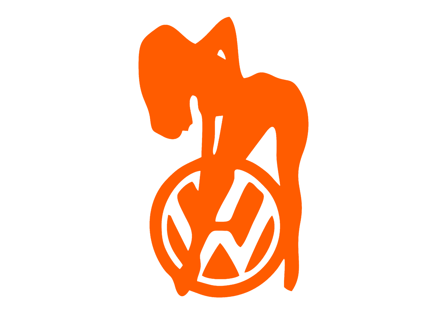 Sticker - VOLKSWAGEN GIRL 9
