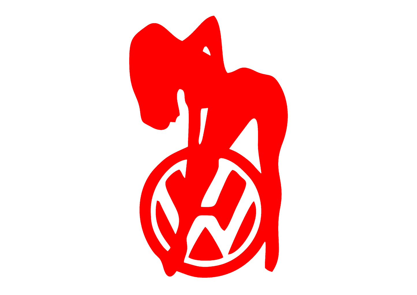 Sticker - VOLKSWAGEN GIRL 9