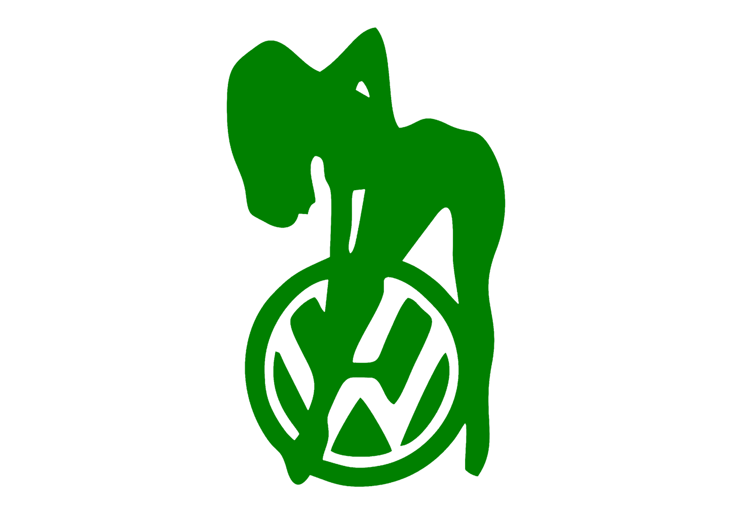Sticker - VOLKSWAGEN GIRL 9