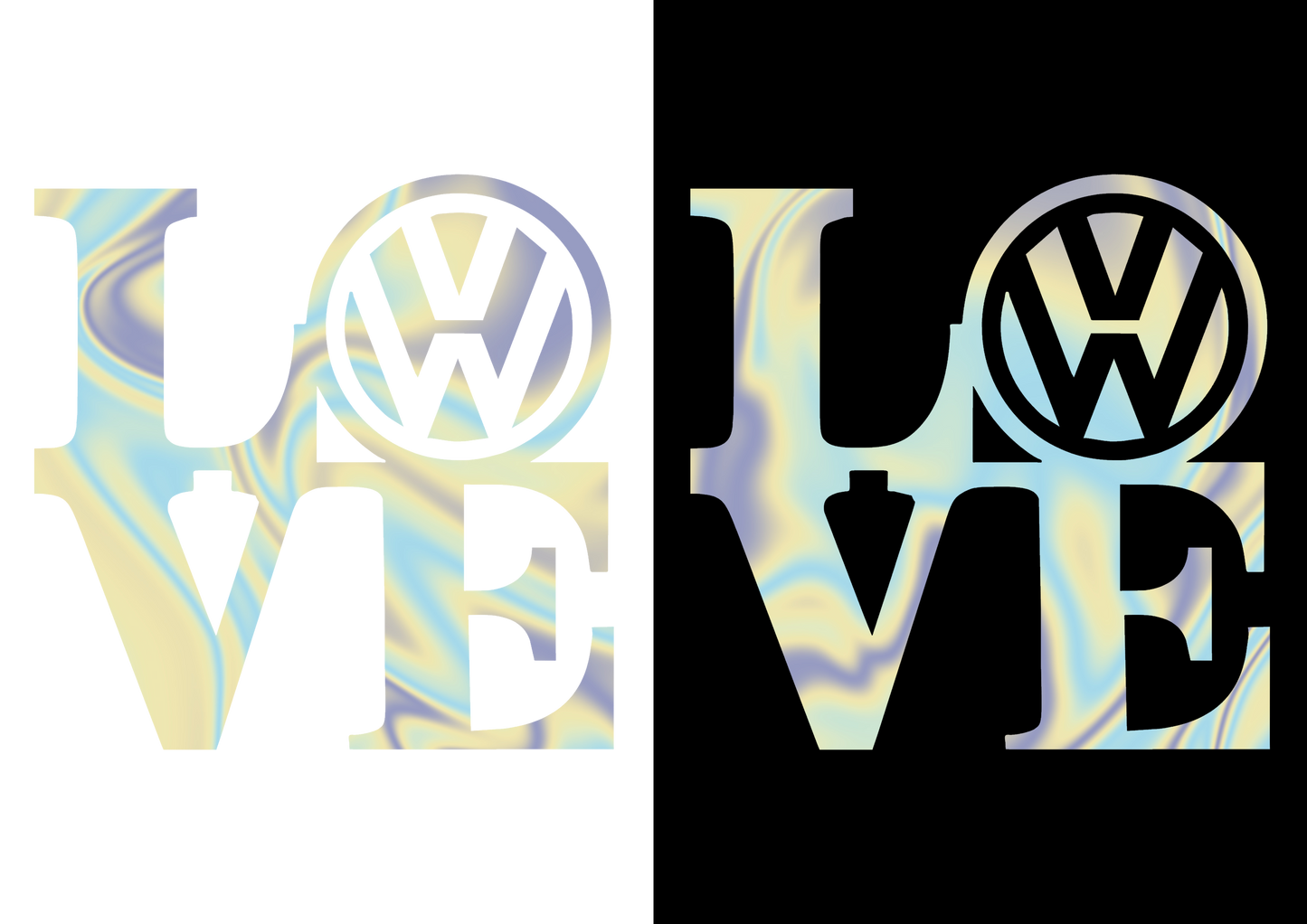 Sticker - VOLKSWAGEN LOVE