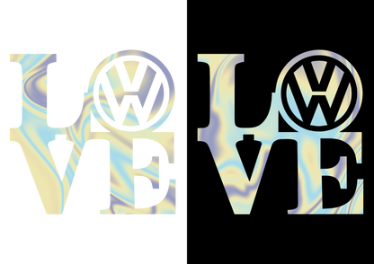 Sticker - VOLKSWAGEN LOVE