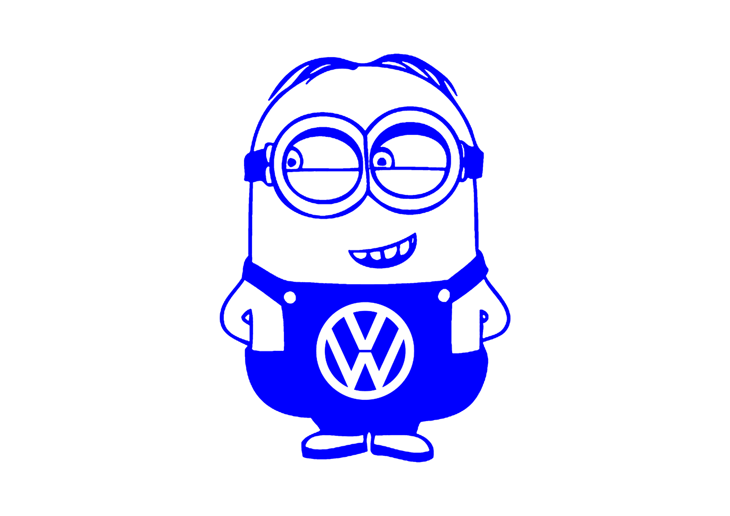 Sticker - VOLKSWAGEN MINION 2