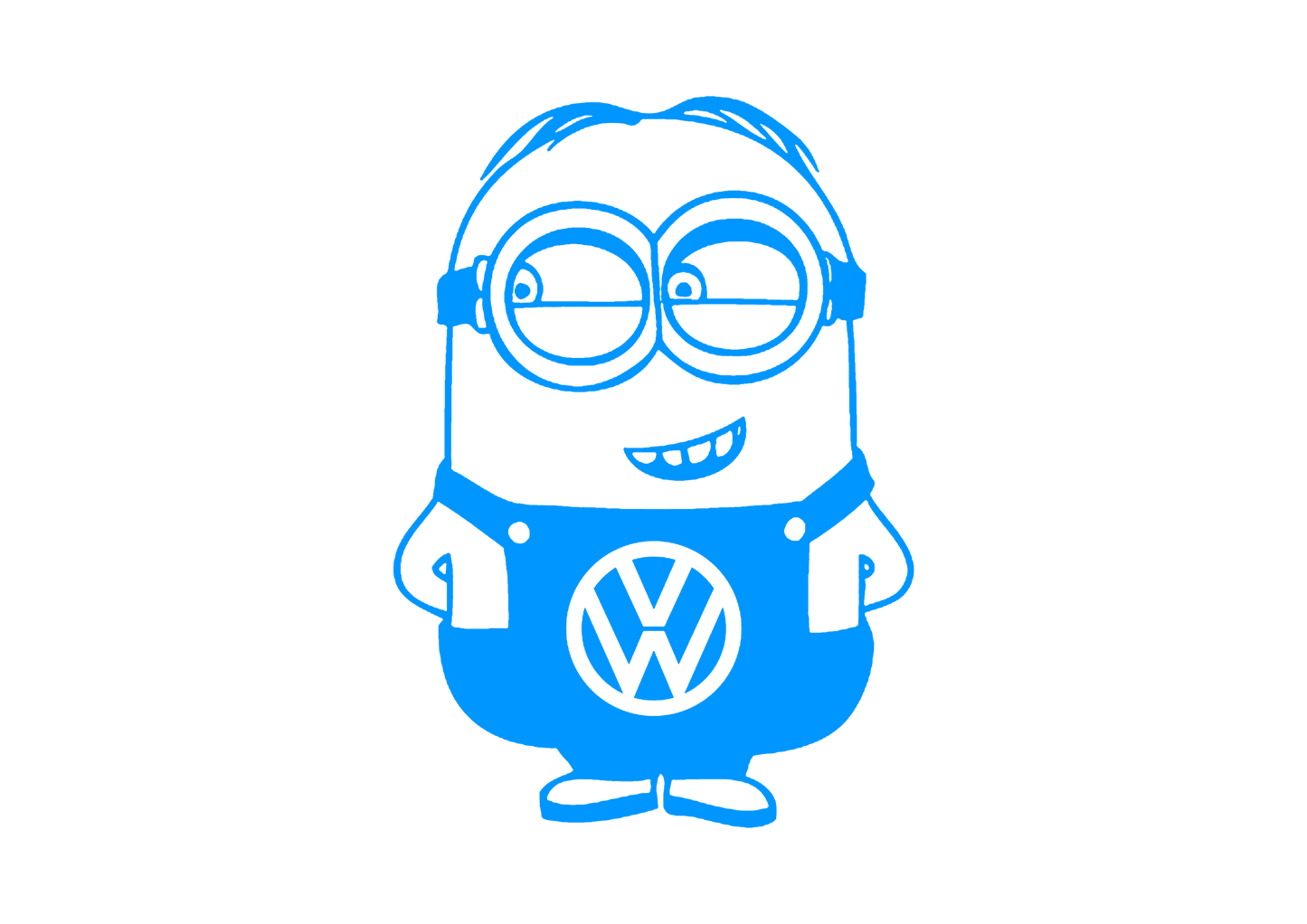 Sticker - VOLKSWAGEN MINION 2