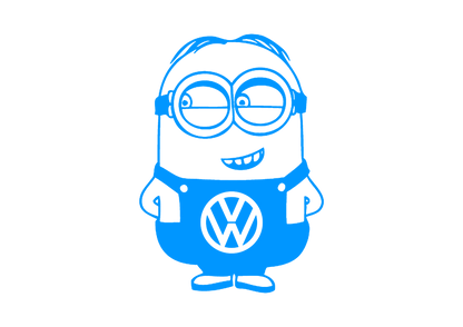 Sticker - VOLKSWAGEN MINION 2