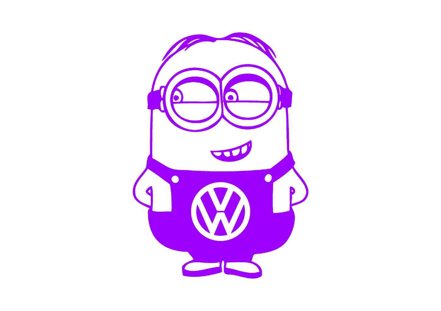 Sticker - VOLKSWAGEN MINION 2