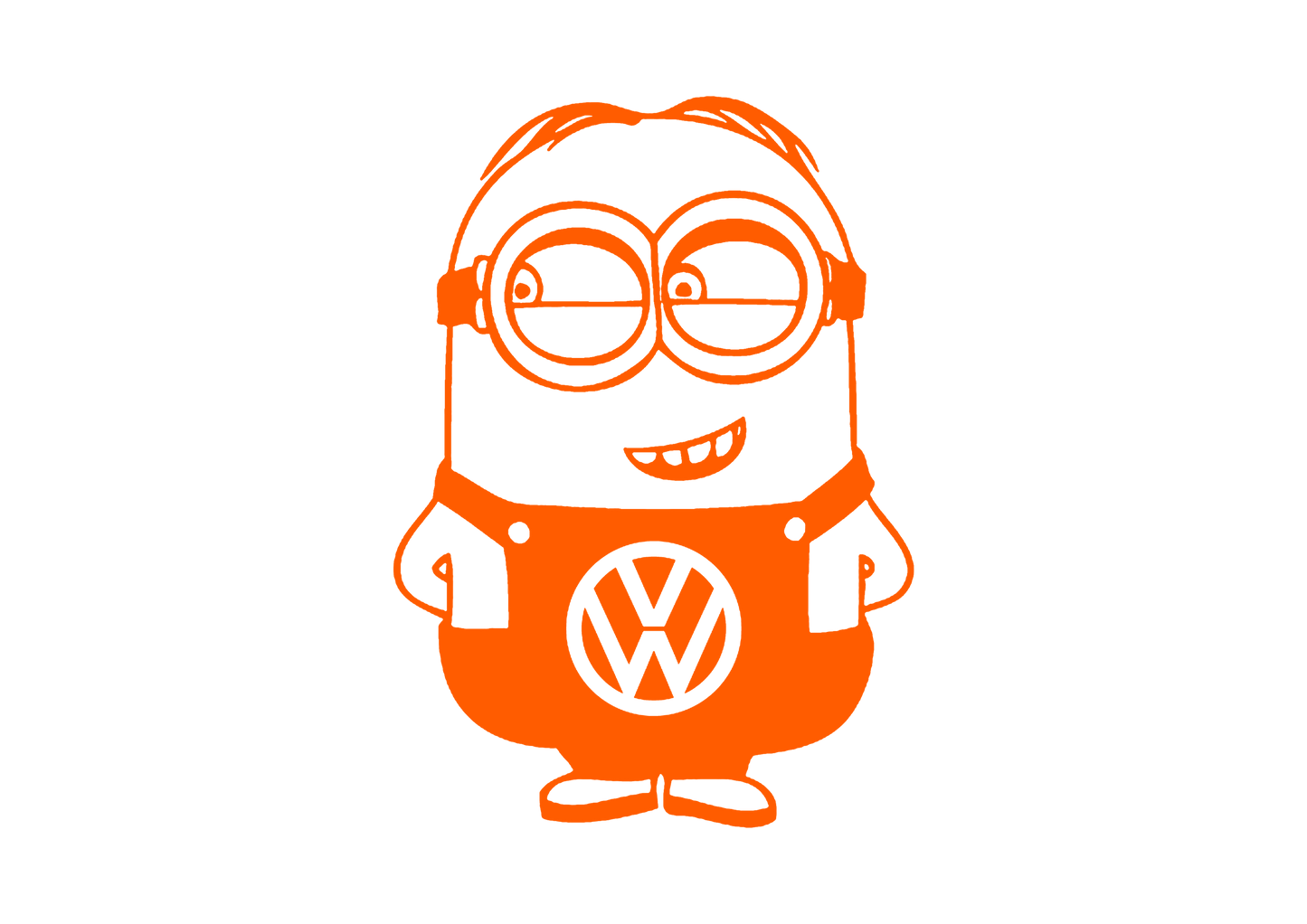 Sticker - VOLKSWAGEN MINION 2