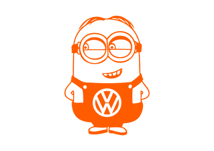 Sticker - VOLKSWAGEN MINION 2