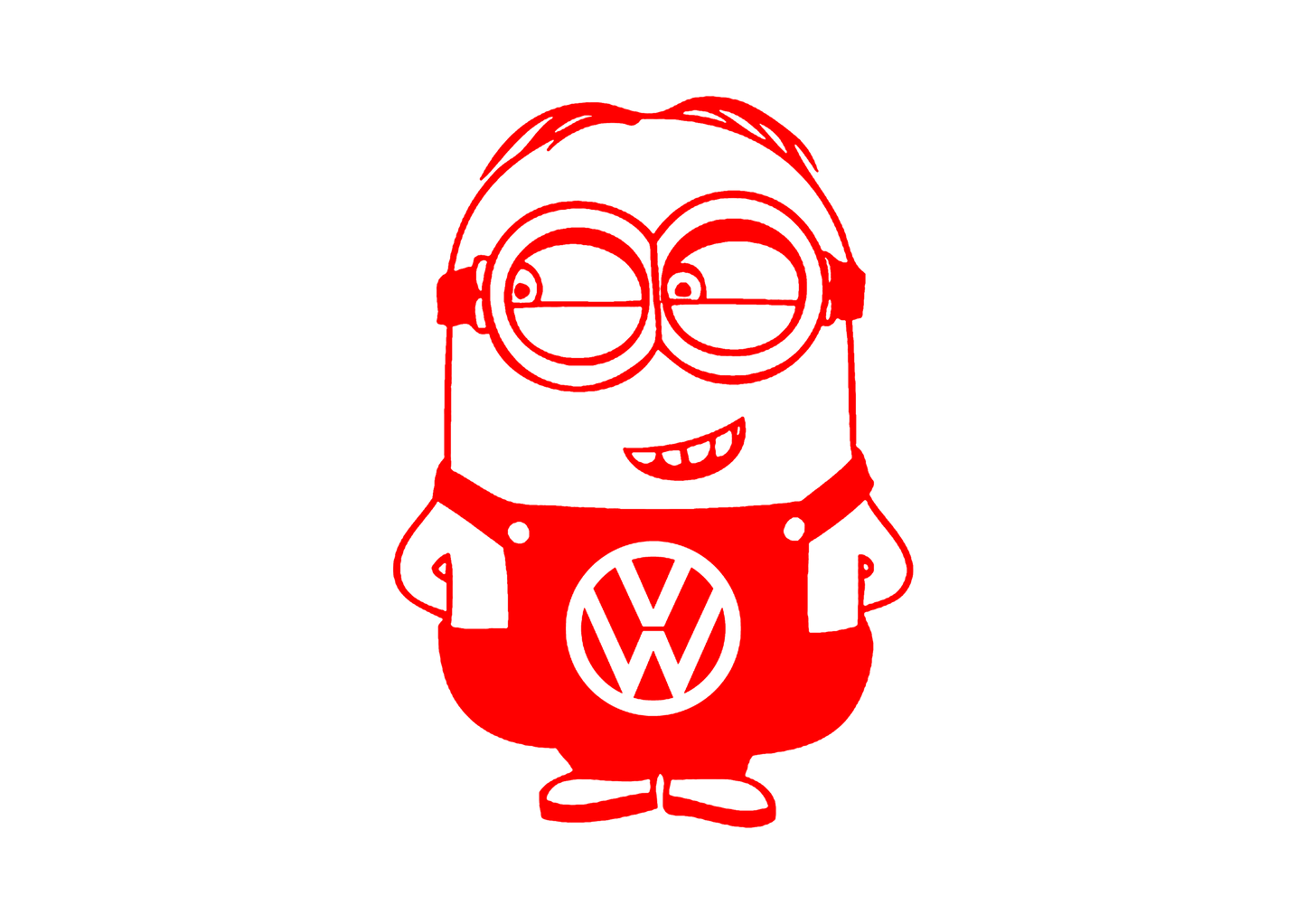 Sticker - VOLKSWAGEN MINION 2