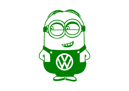 Sticker - VOLKSWAGEN MINION 2