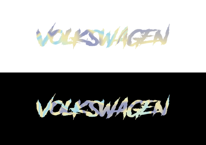 Sticker - VOLKSWAGEN TEXT