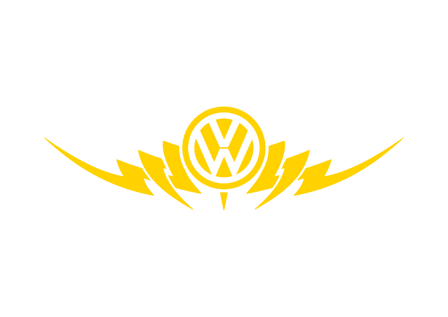 Sticker - VOLKSWAGEN TRIBAL 2