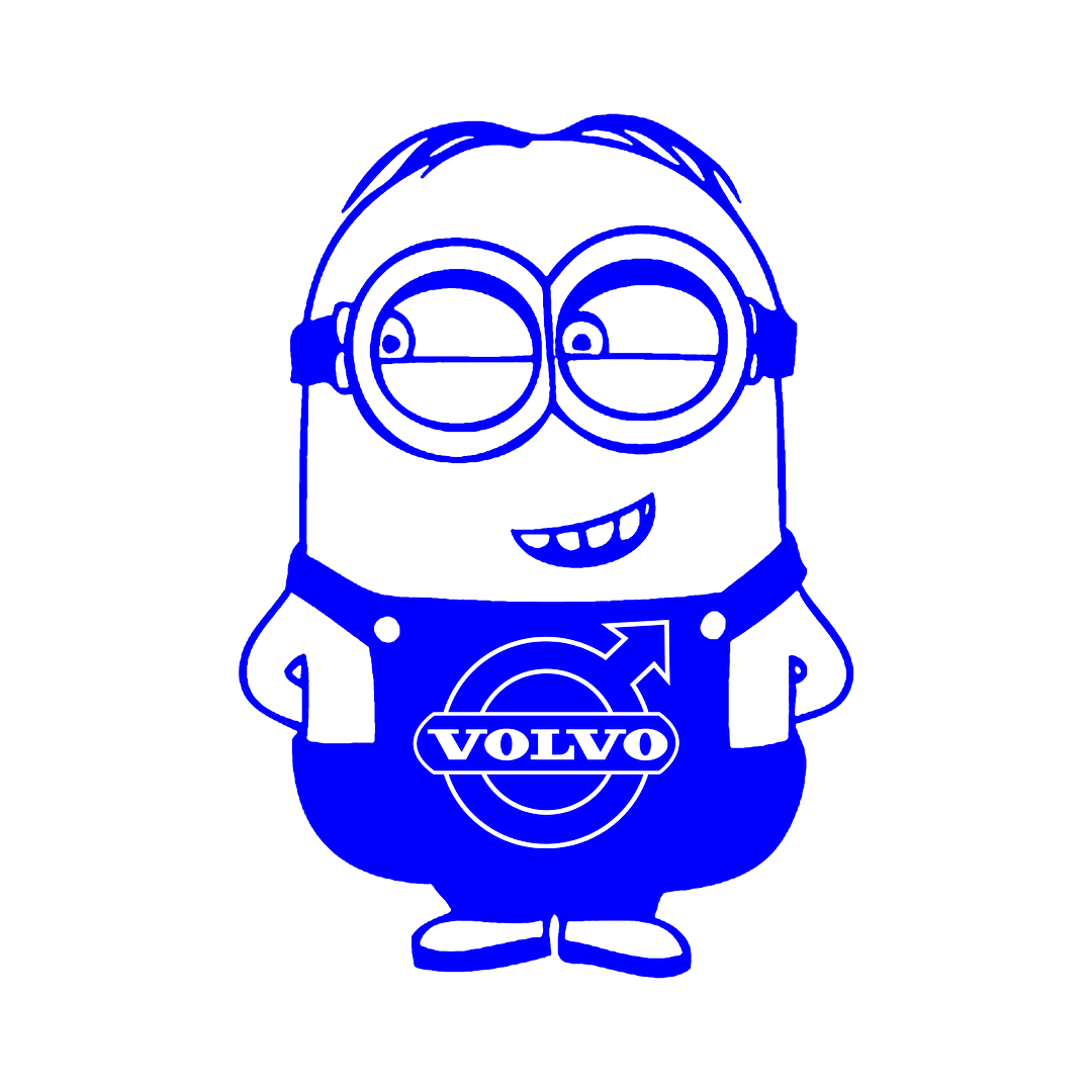 Sticker - VOLVO MINION