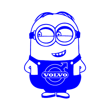 Sticker - VOLVO MINION