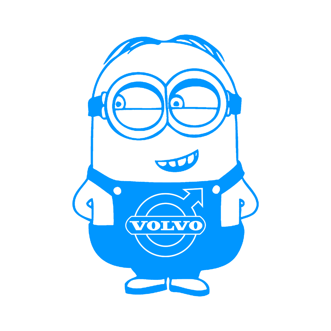Sticker - VOLVO MINION