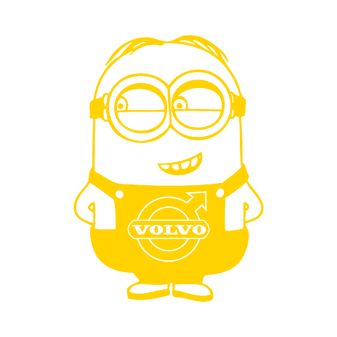 Sticker - VOLVO MINION