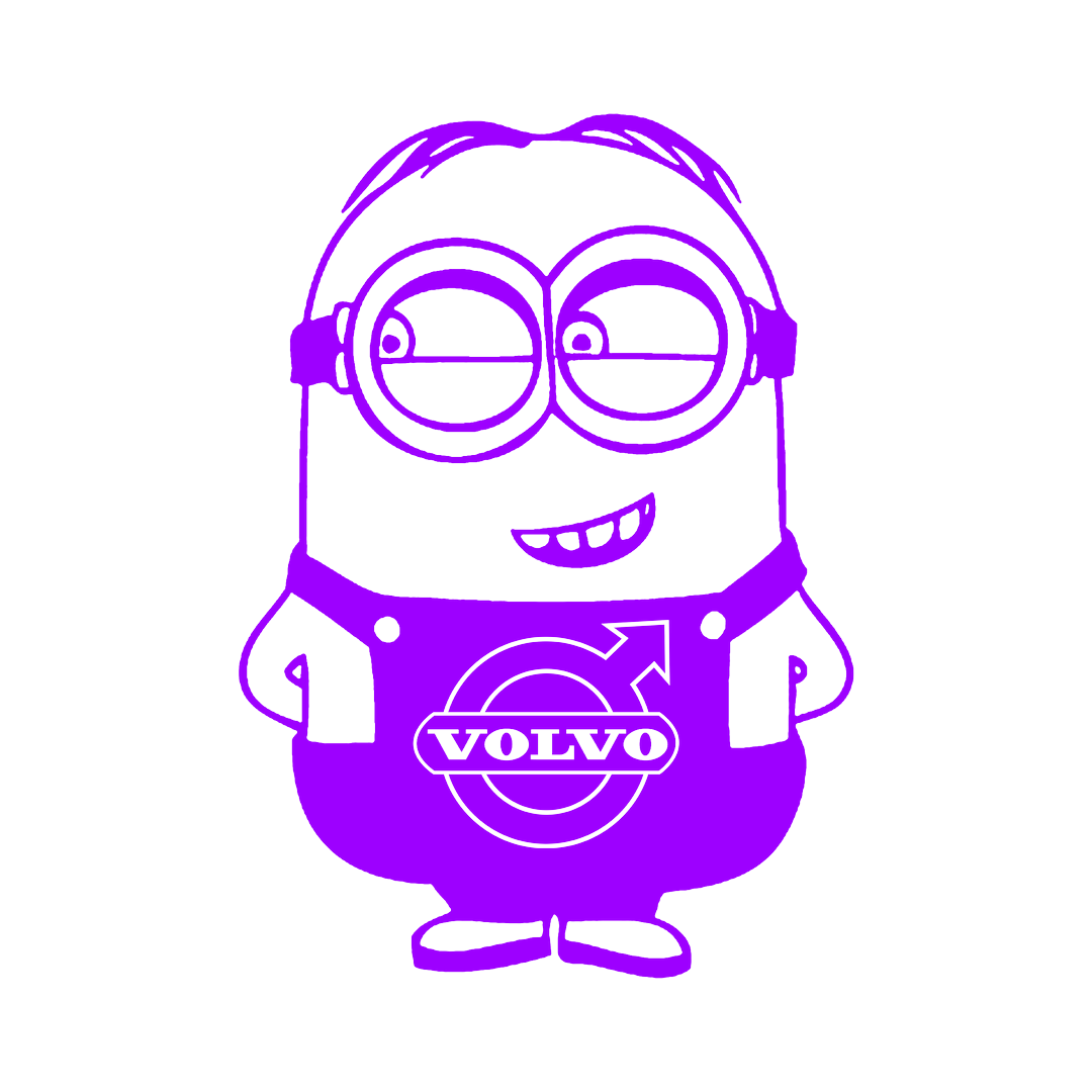 Sticker - VOLVO MINION