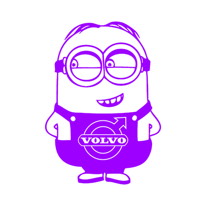 Sticker - VOLVO MINION