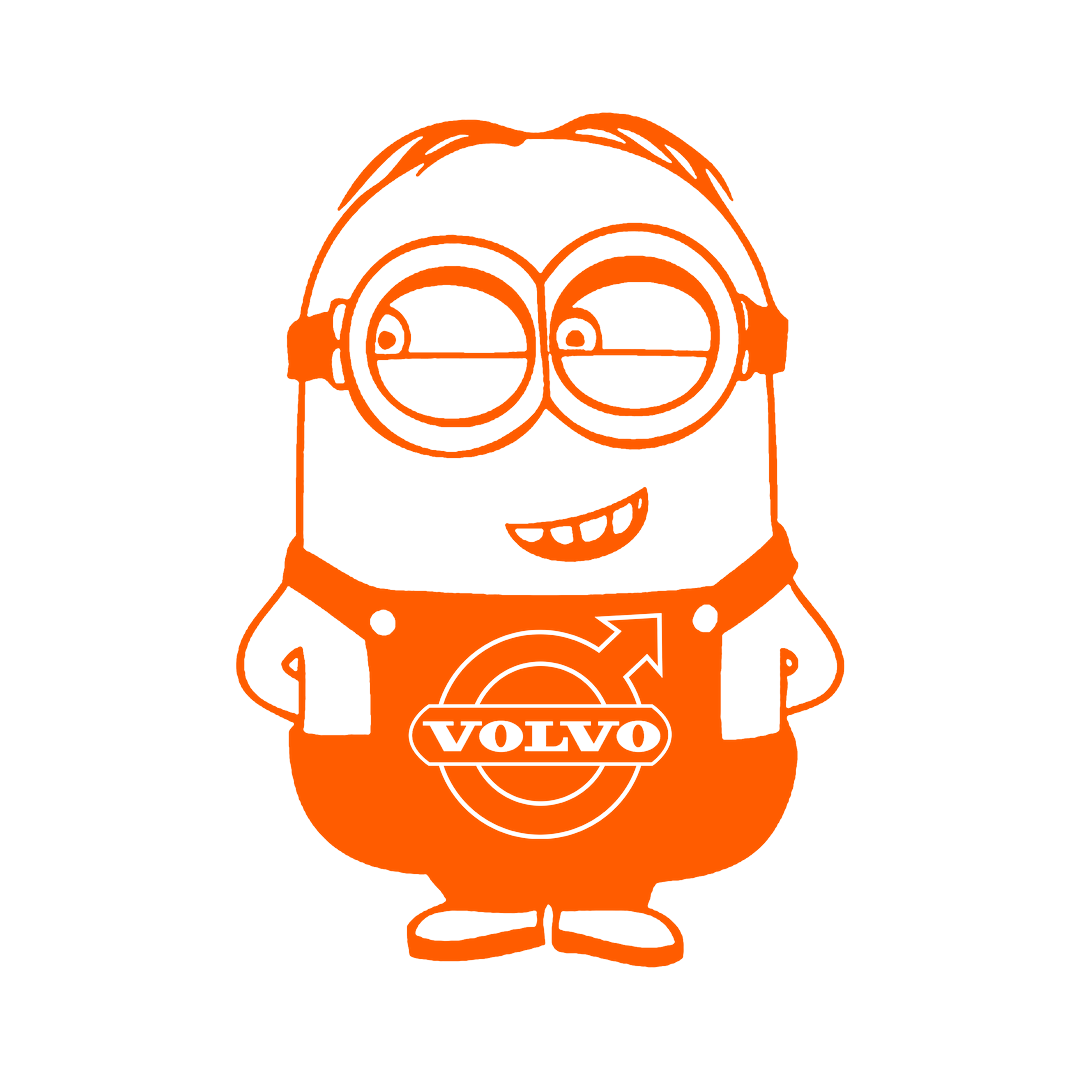 Sticker - VOLVO MINION