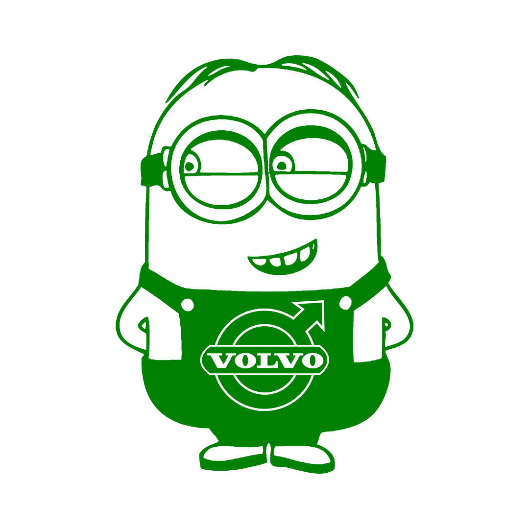 Sticker - VOLVO MINION
