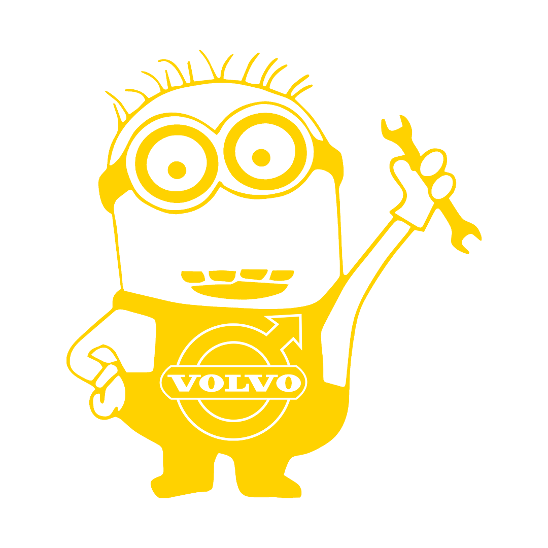Sticker - VOLVO MINION MECANIC