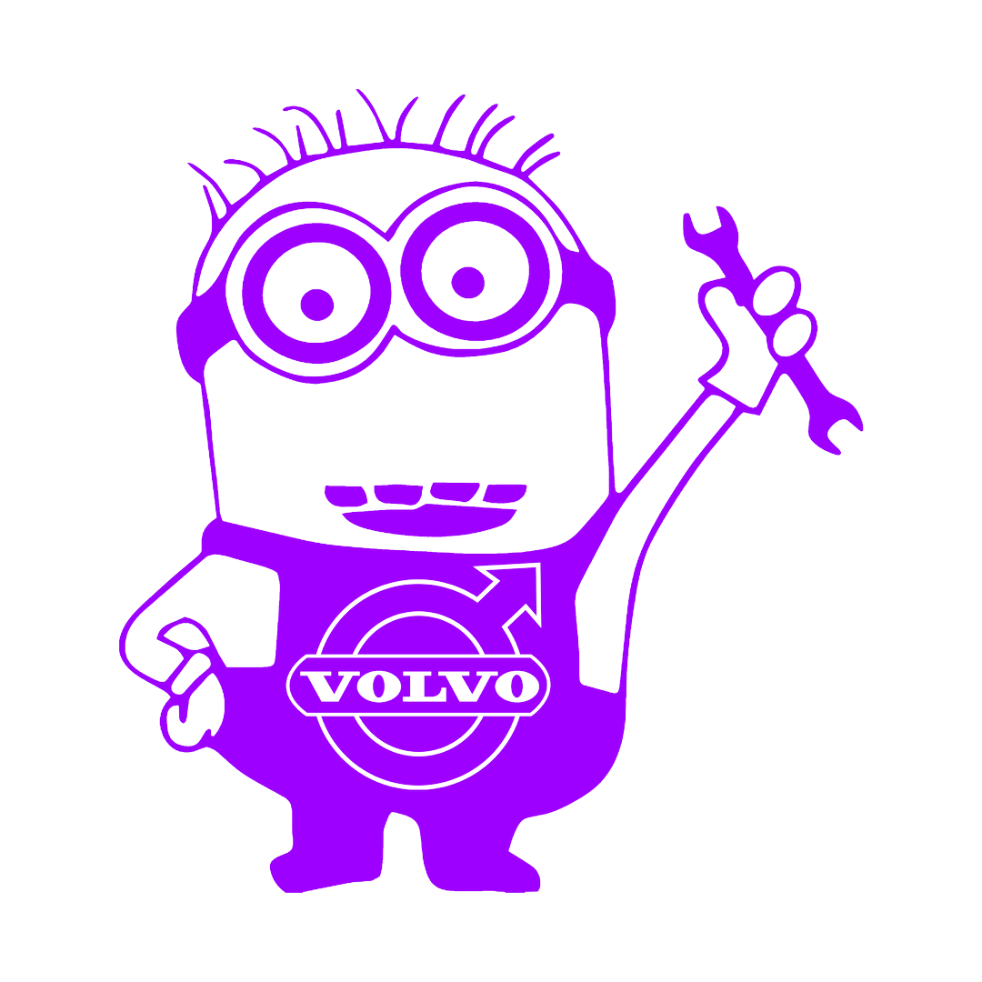 Sticker - VOLVO MINION MECANIC