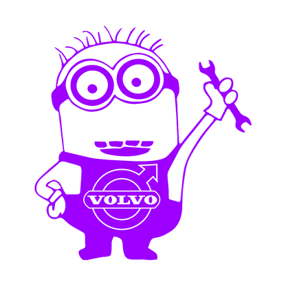 Sticker - VOLVO MINION MECANIC