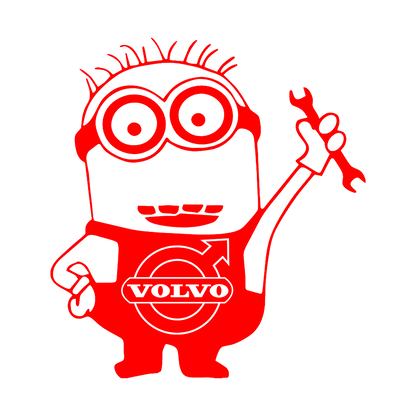 Sticker - VOLVO MINION MECANIC
