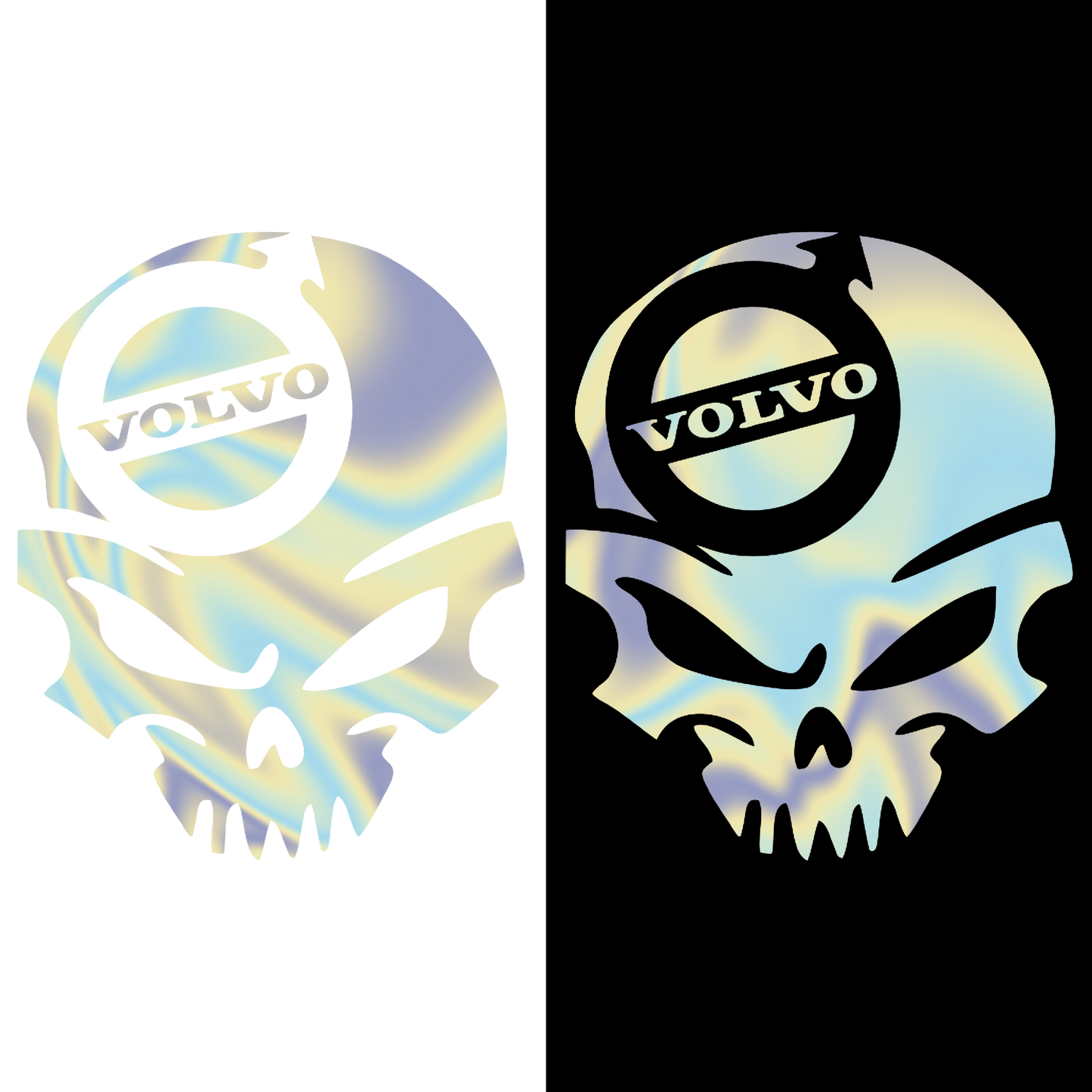 Sticker - VOLVO SKULL 2