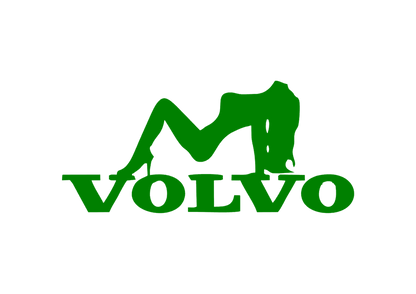 Sticker - VOLVO GIRL 2