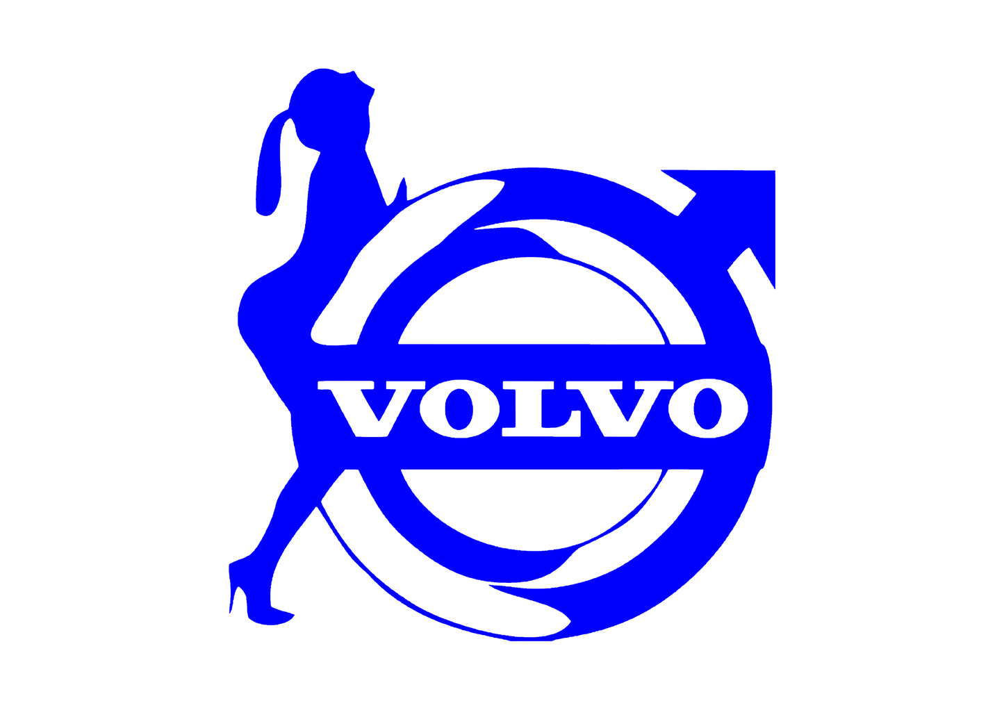 Sticker - VOLVO GIRL