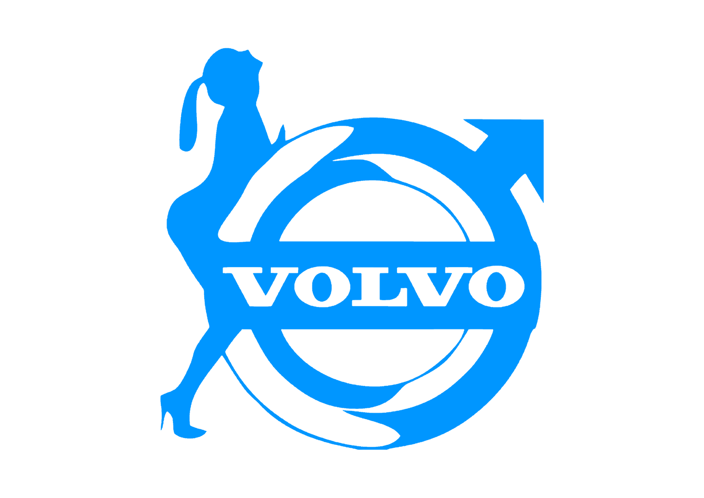 Sticker - VOLVO GIRL