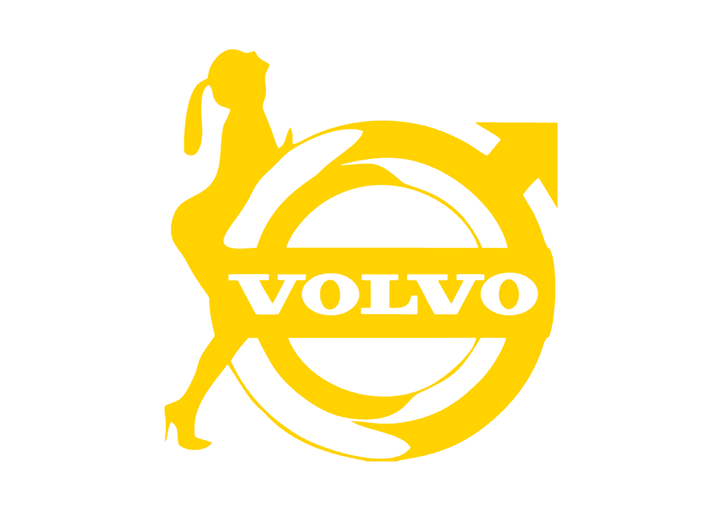 Sticker - VOLVO GIRL