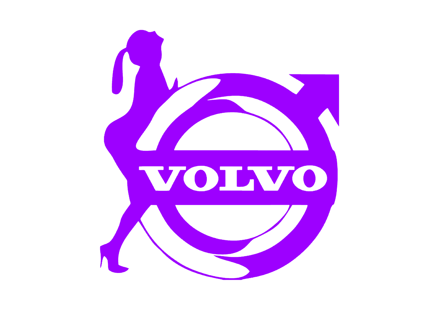 Sticker - VOLVO GIRL