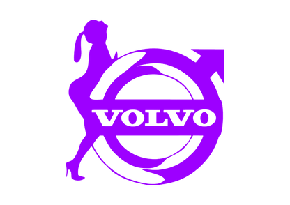 Sticker - VOLVO GIRL