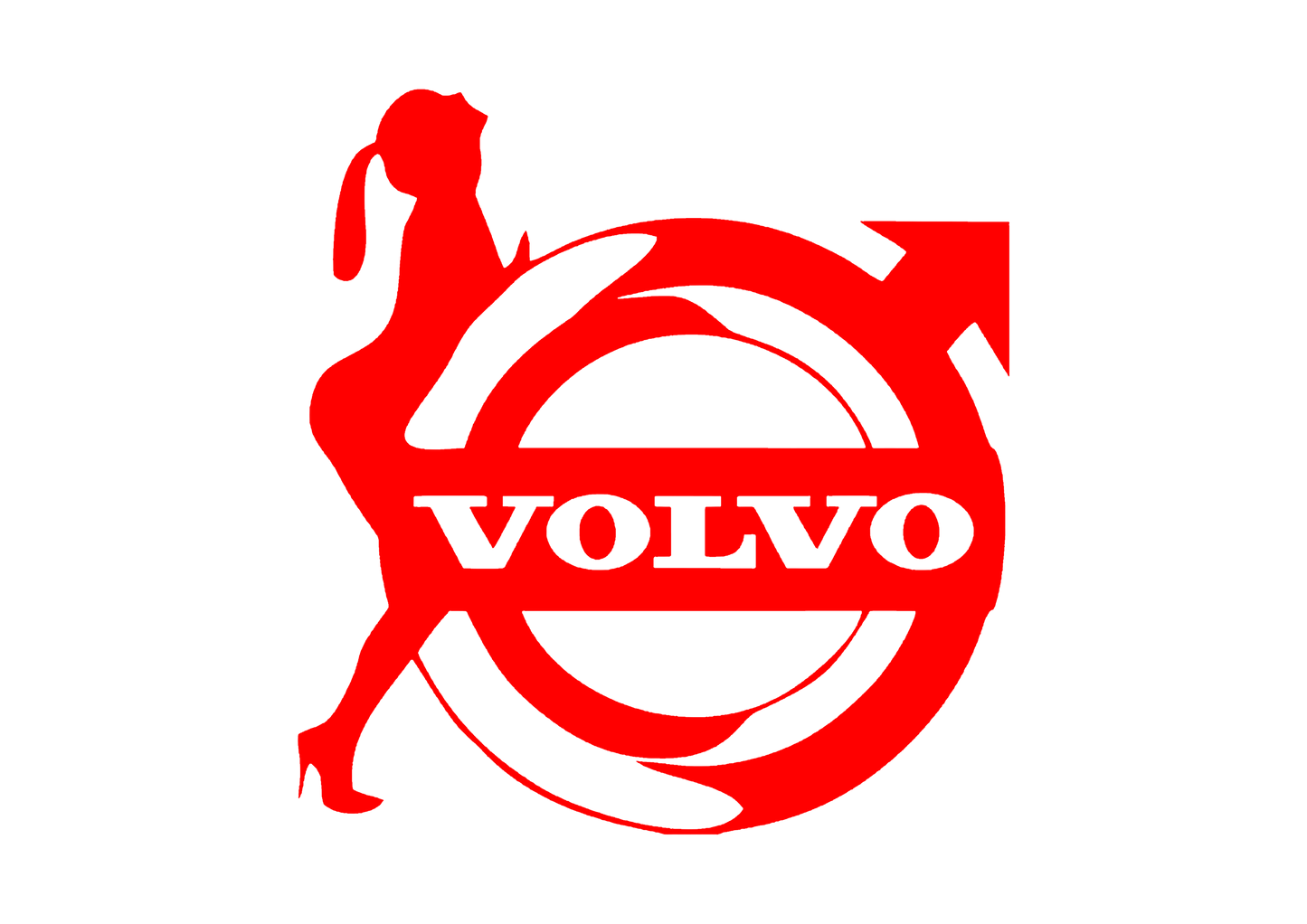 Sticker - VOLVO GIRL