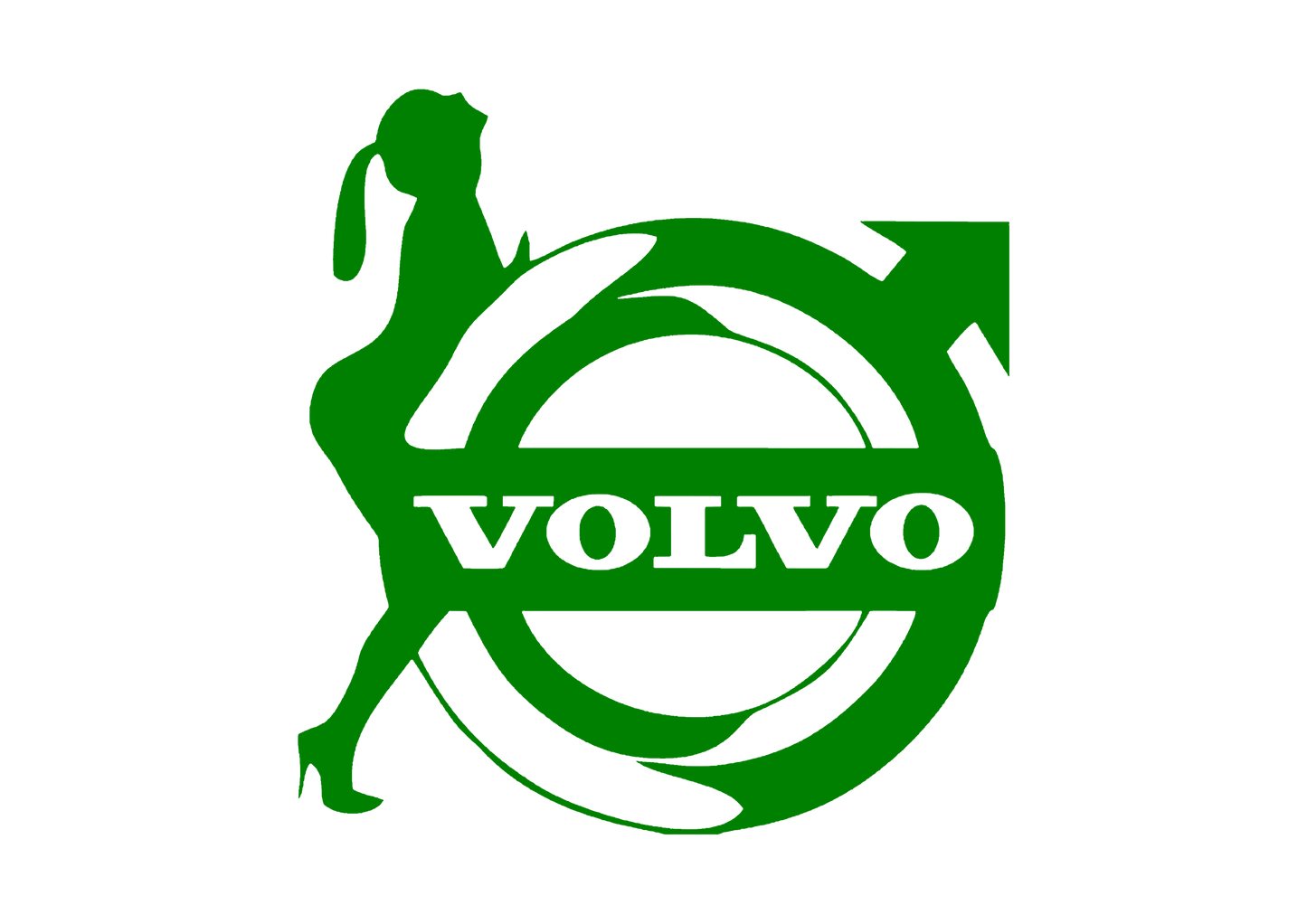 Sticker - VOLVO GIRL