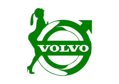 Sticker - VOLVO GIRL