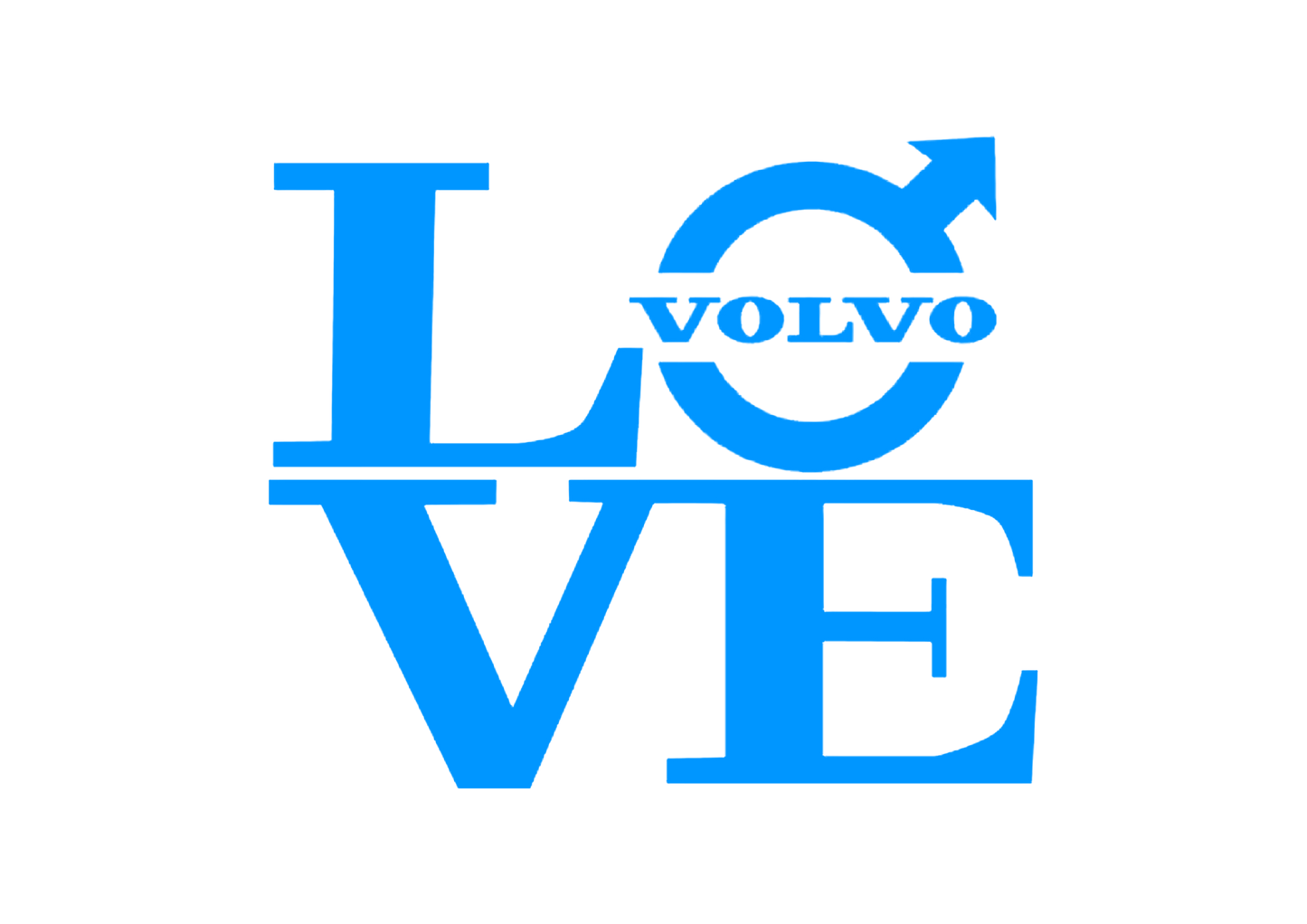 Sticker - VOLVO LOVE