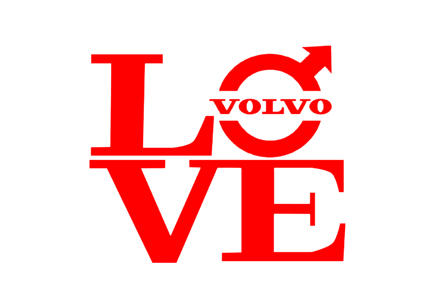 Sticker - VOLVO LOVE