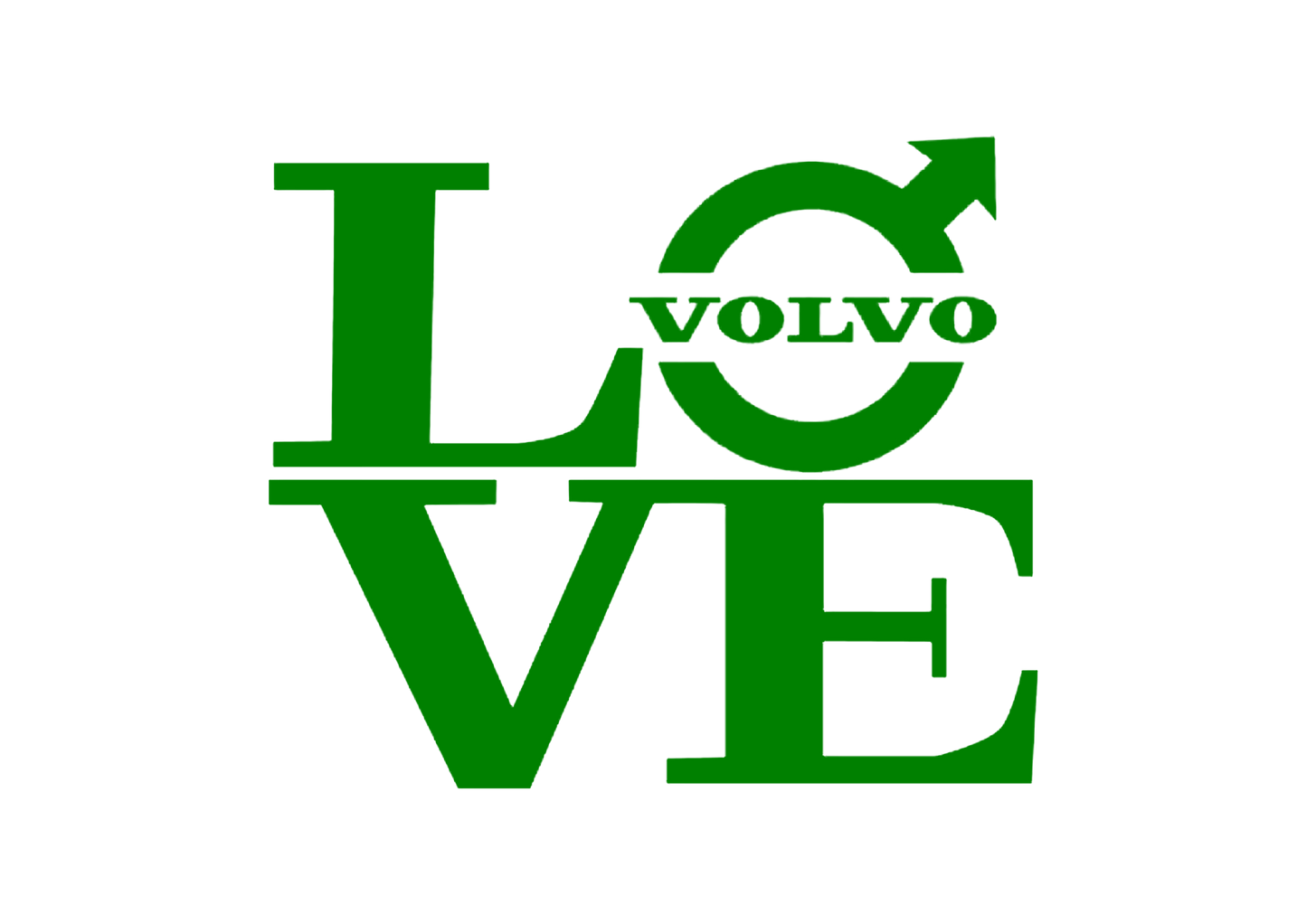 Sticker - VOLVO LOVE
