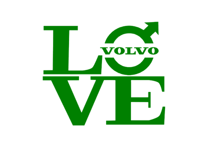 Sticker - VOLVO LOVE