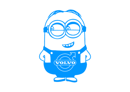 Sticker - VOLVO MINION