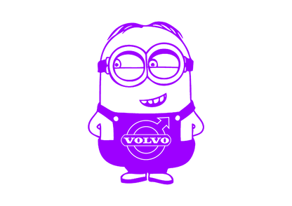 Sticker - VOLVO MINION
