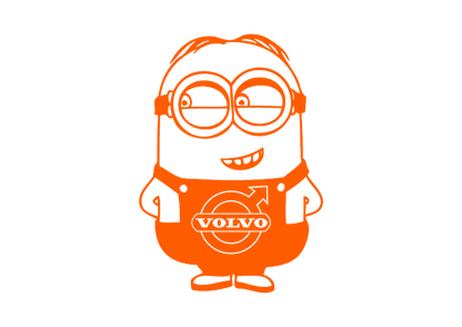 Sticker - VOLVO MINION