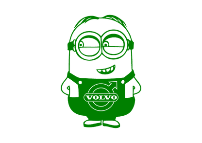 Sticker - VOLVO MINION