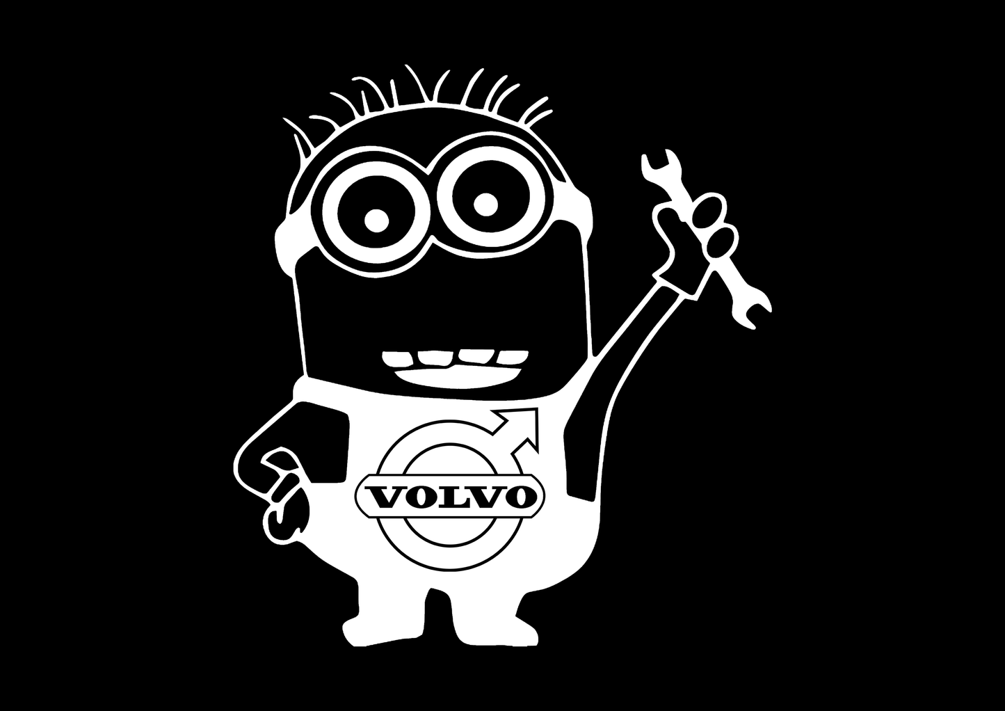 Sticker - VOLVO MINION MECANIK