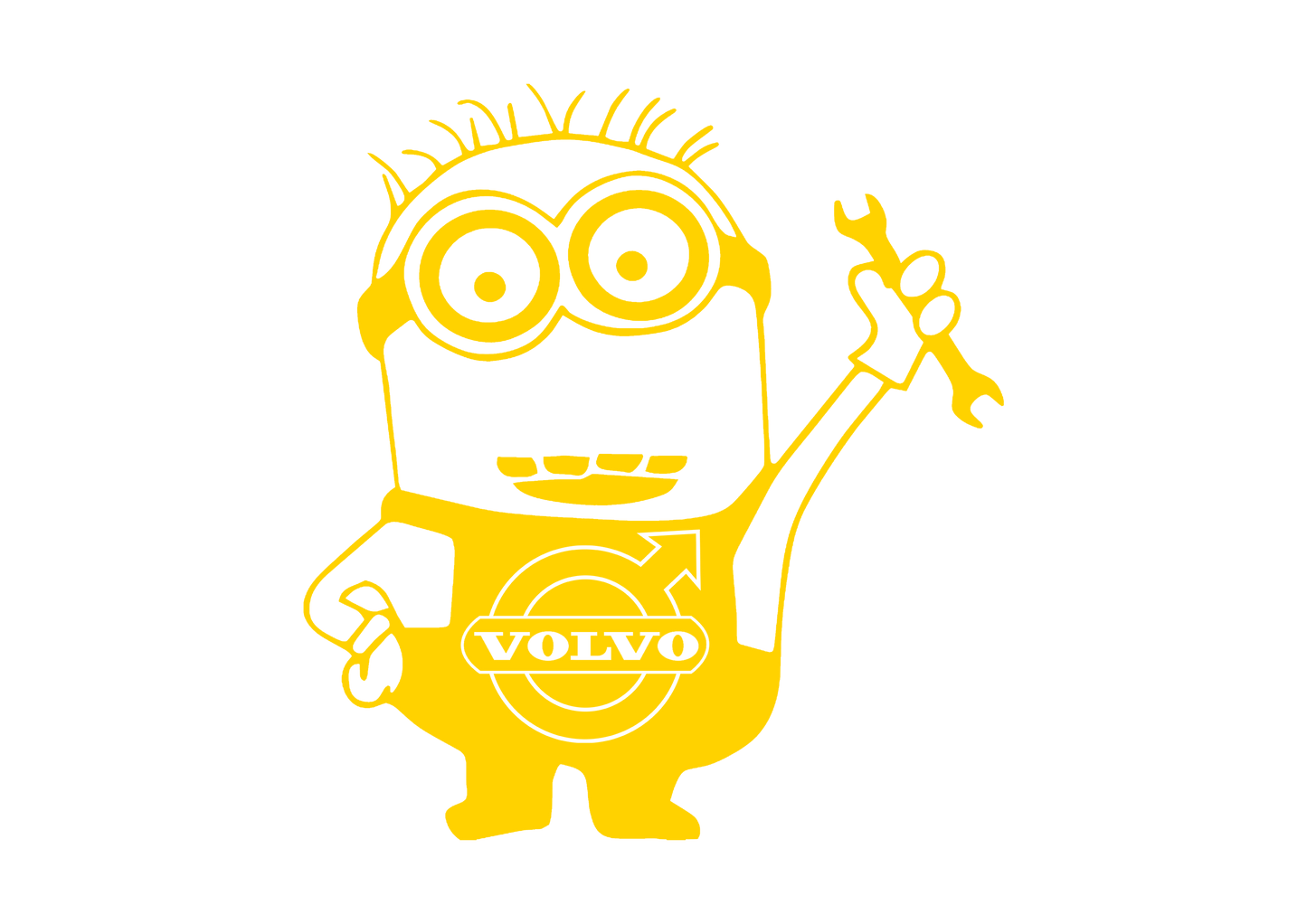 Sticker - VOLVO MINION MECANIK