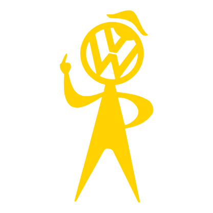 Sticker - VOLKSWAGEN MIDDLE FINGER
